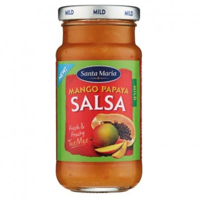 Santa Maria Mango papaya salsa