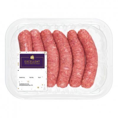 Huismerk Mini gourmet runderchipolata worstjes