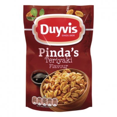 Duyvis Pinda's teriyaki gemarineerd