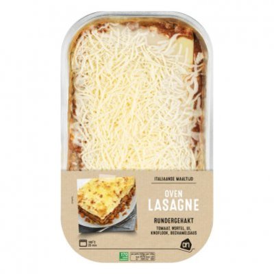 Huismerk Ovenlasagne met rundergehakt voordeel