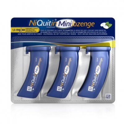 Niquitin Minizuigtabletten 1.5mg stoppen roken