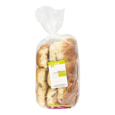 Huismerk Mini krenten-rozijnenbollen