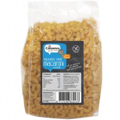Consenza Volkoren maïs macaroni