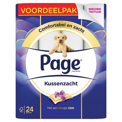 Page toiletpapier
kussenzacht voordeelpak