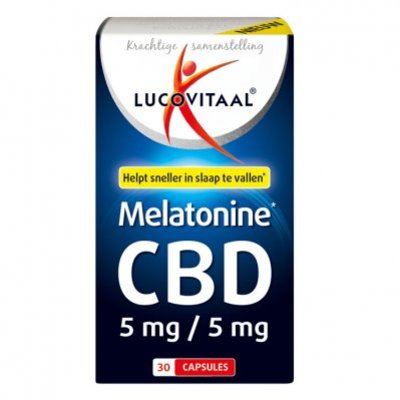 Lucovitaal Melatonine CBD 5mg
