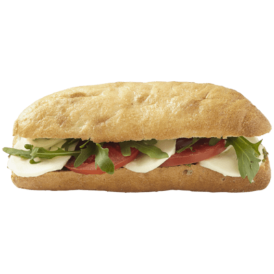 Huismerk Broodje Caprese Wit