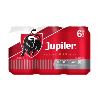 Jupiler Belgische Pils Ribbed Can Blikken