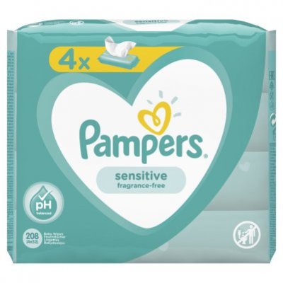Pampers Baby Wipes Sensitive 4 stuks