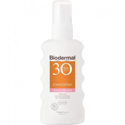 Biodermal Gevoelige huid zonnespray spf 30