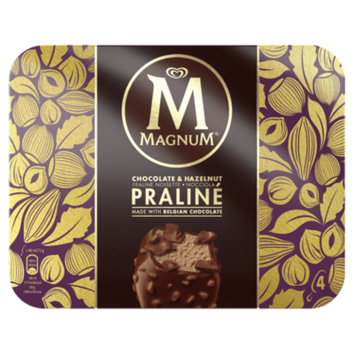 Ola Magnum IJs hazelnut praline