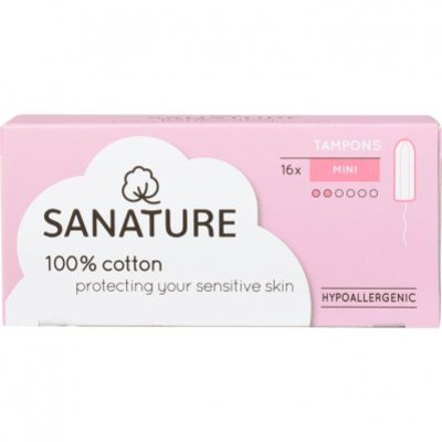 Sanature Katoenen tampon mini