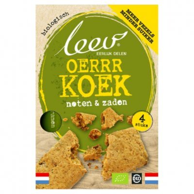 Leev Bio oerrr koek noten & zaden