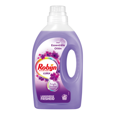 Robijn Color Purple Sensation Vloeibaar Wasmiddel 1,1 L 22 Wasbeurten