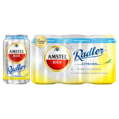 Amstel Radler Bier Citroen Koud Blik