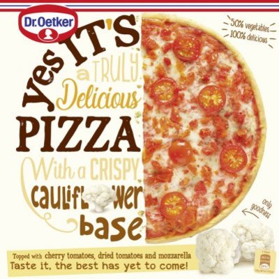 Dr. Oetker Yes it´s pizza cauliflower crust