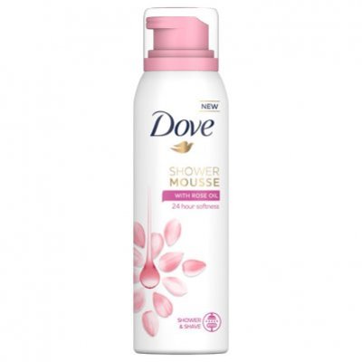 Dove Rose shower mousse rose oil