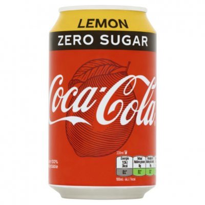 Coca-Cola Zero lemon blik