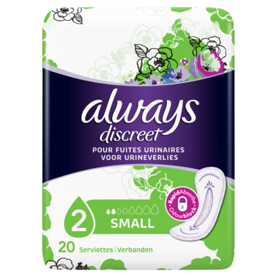 Always Discreet Small Verband Voor Urineverlies x20