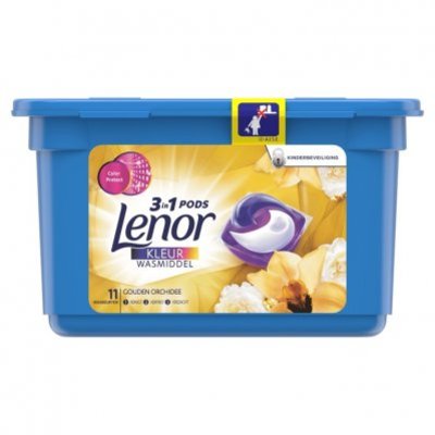 Lenor 3in1 pods gouden orchidee wascapsules