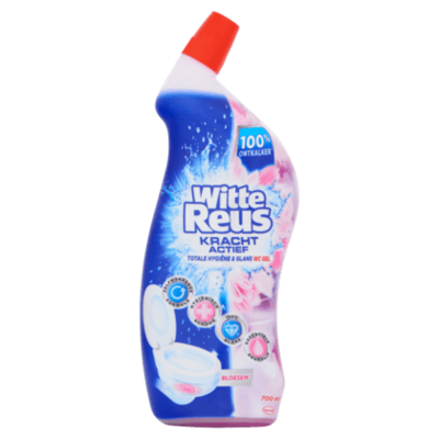 Witte Reus Toiletreiniger kracht actief bloesem