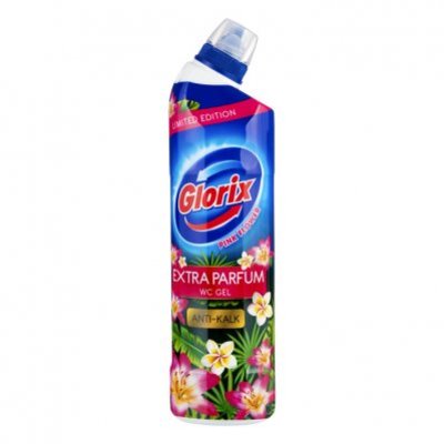 Glorix WC powergel pink flower