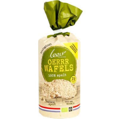 Leev Bio oer wafels 100% spelt