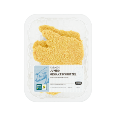 Huismerk Varken Gehaktschnitzel 2 Stuks