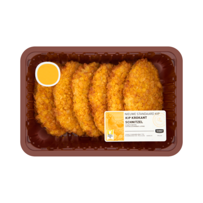 Huismerk Kip Gehaktschnitzel Krokant 6 Stuks