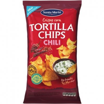 Santa Maria Tortilla chips chili