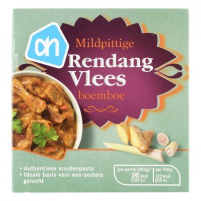 Huismerk Boemboe rendang vlees
