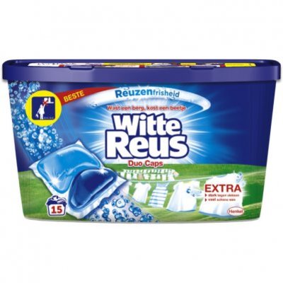 Witte Reus duo-caps wascapsules