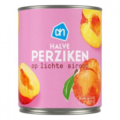 Huismerk Perziken half op siroop