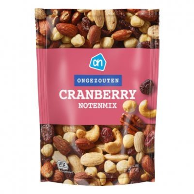 Huismerk Frisse cranberrymix ongezouten