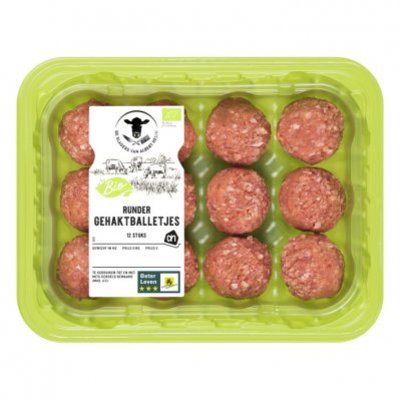 Huismerk Biologisch Runder gehaktballetjes