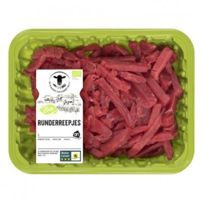 Huismerk Biologisch Runderreepjes