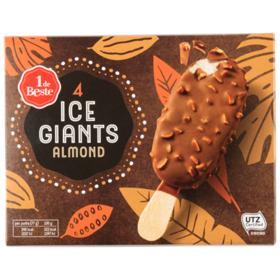 Huismerk Ice-giant almond 4 stuks