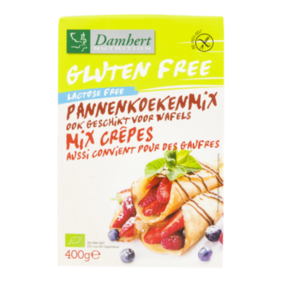 Damhert Lactosevrij glutenvrije pannenkoekmix