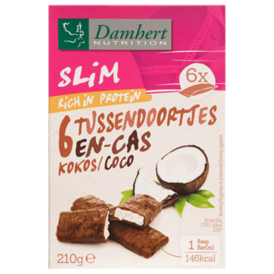 Damhert Slim reep kokos high protein