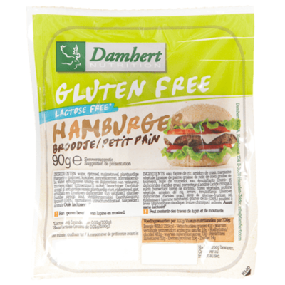 Damhert Glutenvrije hamburgerbroodje