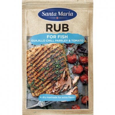Santa Maria BBQ & grill rub for fish