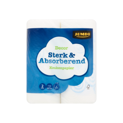Huismerk Decor Sterk & Absorberend Keukenpapier 2 Laags