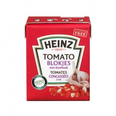 Heinz Tomato blokjes met knoflook
