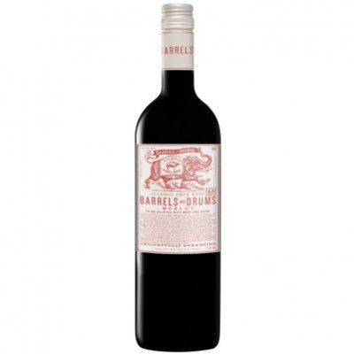 Barrels and drums Merlot Alcoholvrij