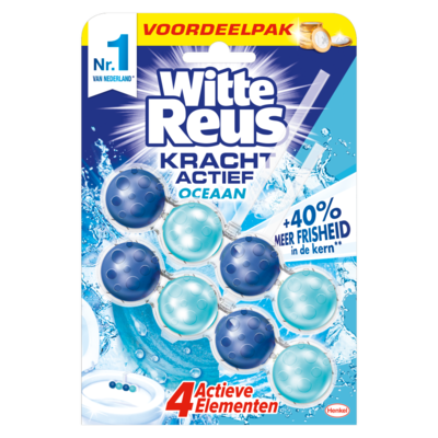 Witte Reus Toiletblok krachtig ocean 2 stuks