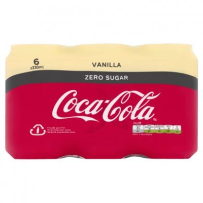 Coca-Cola Zero sugar vanilla