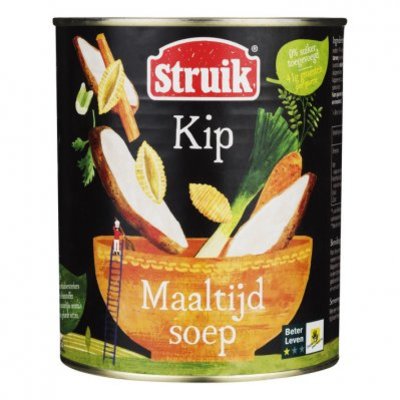 Struik Maaltijdsoep kip