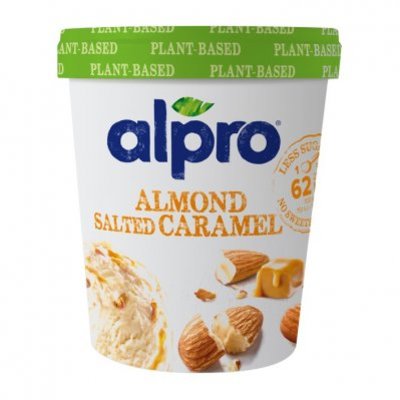 Alpro IJs almond salted caramel