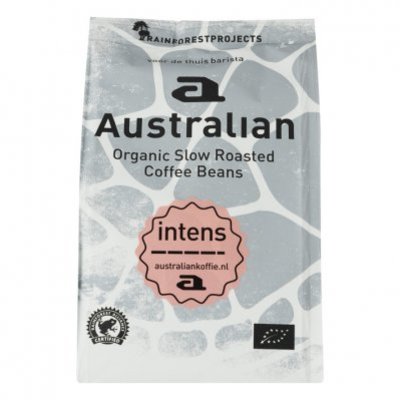 Australian Coffee beans intens biologisch