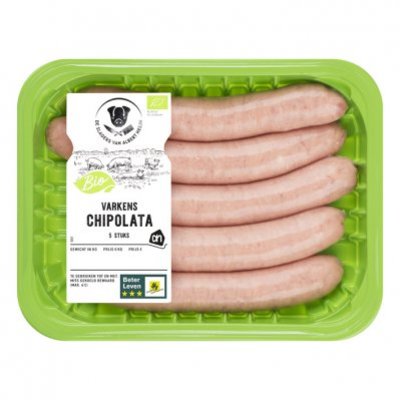 Huismerk Biologisch Varkenschipolata