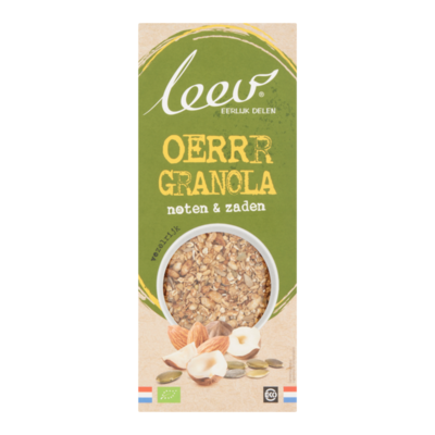 Leev Oerrr Granola Noten & Zaden